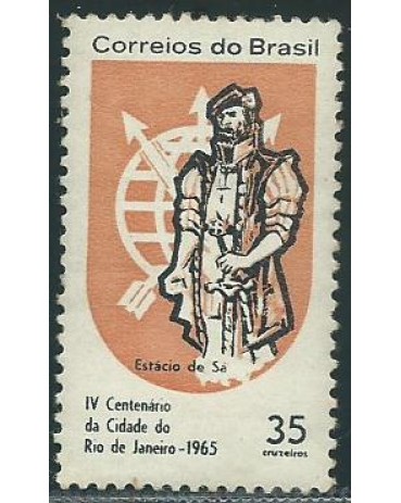 C534  - 400 ANOS DO RIO DE JANEIRO 1965   NOVO  2562A